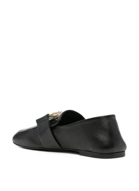 Кожени мокасини Lanvin — снимка 3