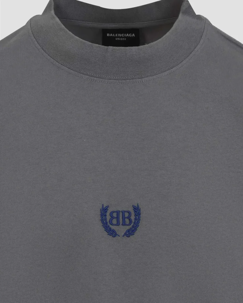 Logo T-Shirt in Dark Grey — снимка 2