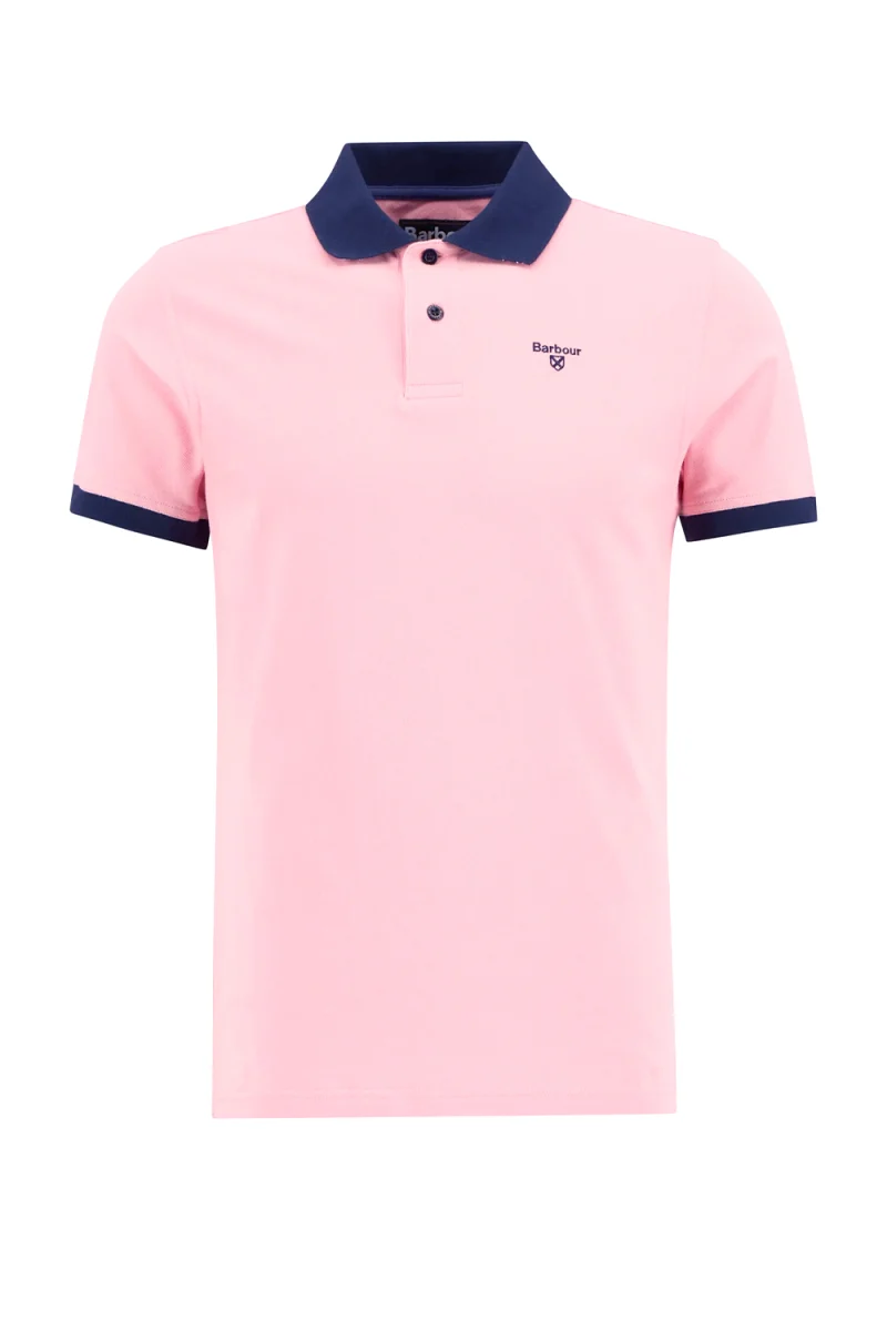 Polo Lynmouth Tipped Tailored Fit MML1449 pi95 mineral pink