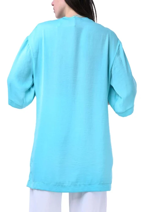 Kimono 23.06.22 turquoise — снимка 2