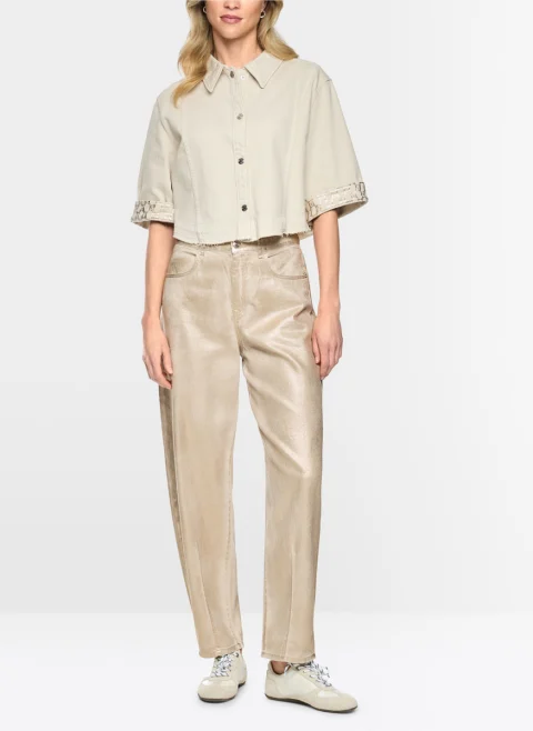Деним 'Gold finish' Marc Cain Sports — снимка 4