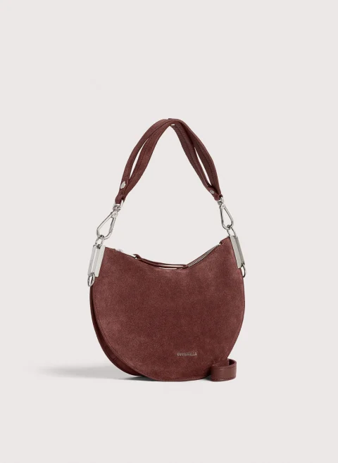 Велурена чанта Coccinelle Sunup Small — снимка 2