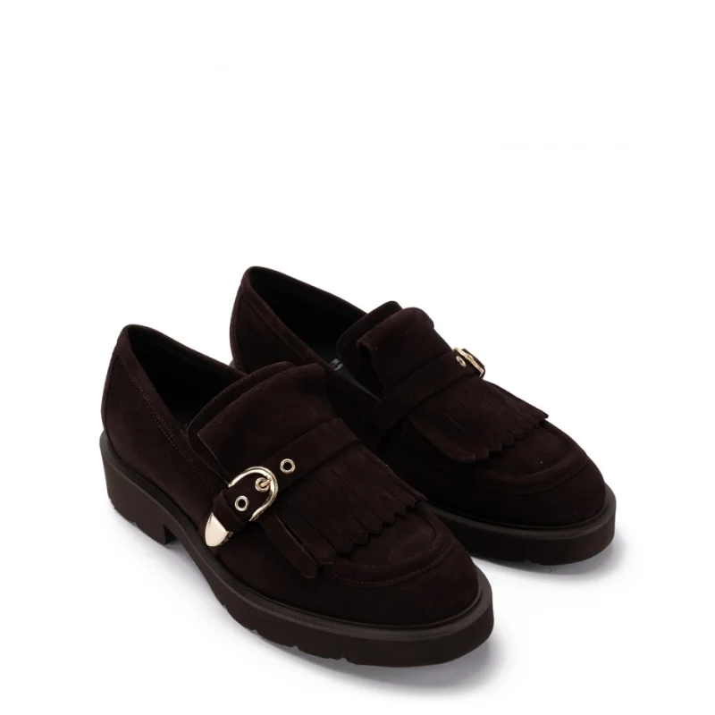 Дамски кафяви обувки Luca Grossi — снимка 6