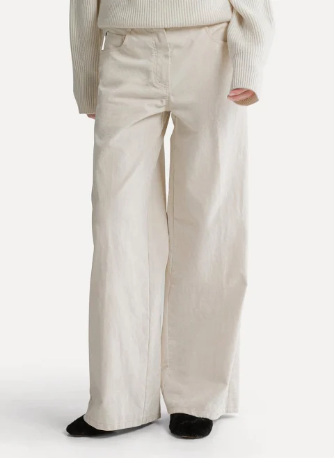 Широк деним 'Velvet look' forte_forte