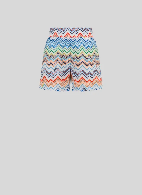Бански с принт 'Zig-Zag' Missoni Kids