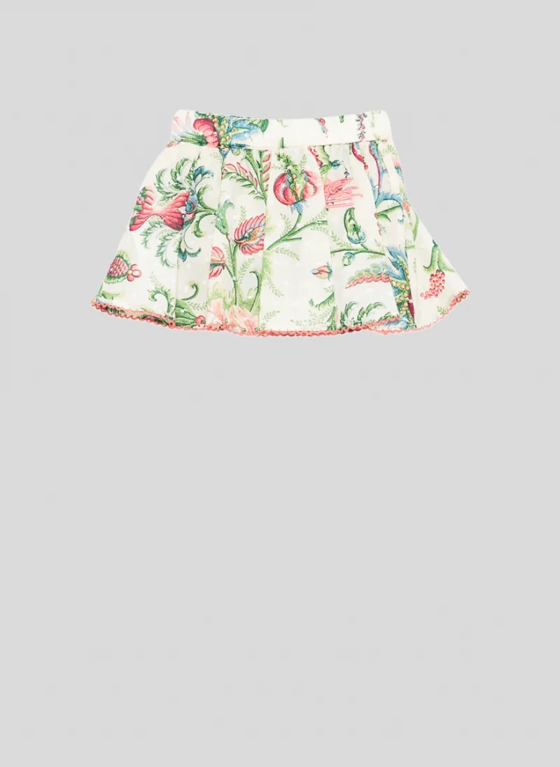 Пола с флорален принт Etro Kids — снимка 2