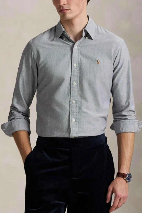 Риза Oxford-Cubdppcs 710805562017 020 grey — снимка 2
