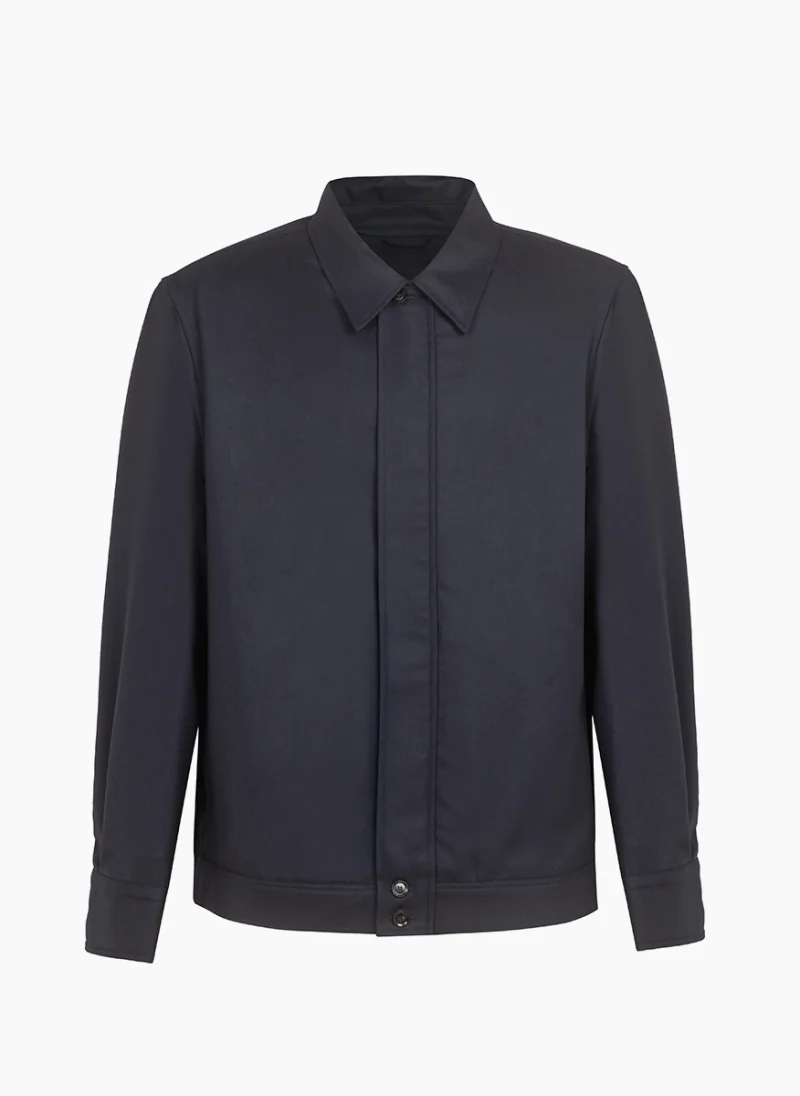 Яке от вълна 'Shirt style' Brioni