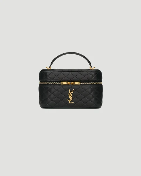 Gaby Vanity Bag in Black