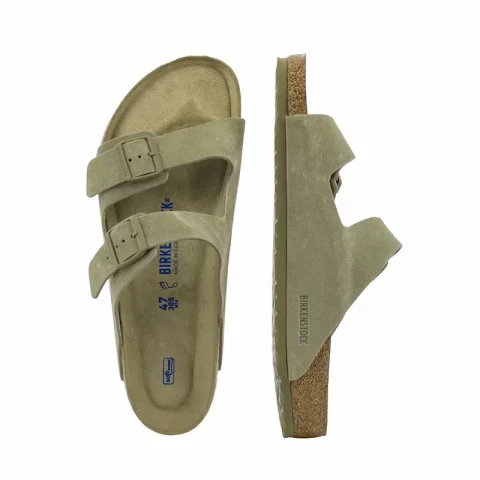 Мъжки Чехли Комфорт BIRKENSTOCK – 1019045 ARIZONA FADED KHAKI — снимка 5