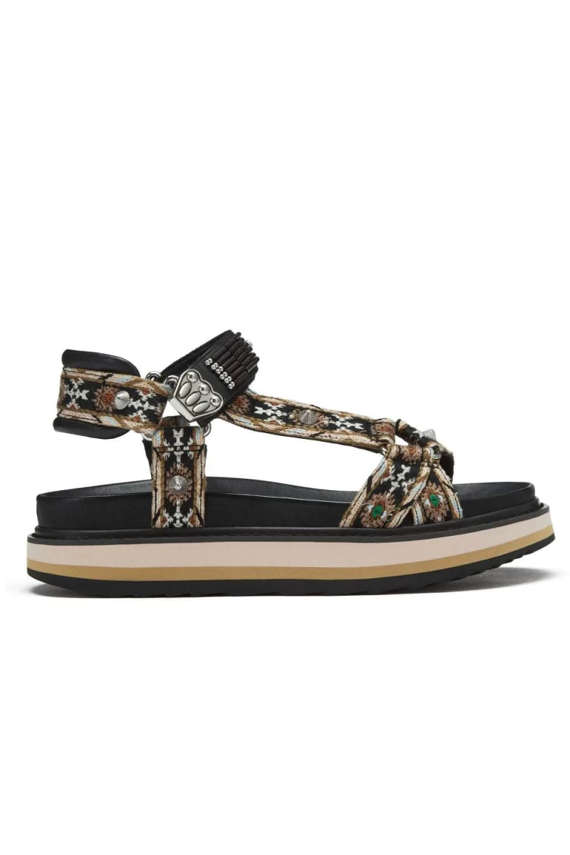 Сандали Ash Ugo Bis Combo A SS23M137024001 black&nude/black