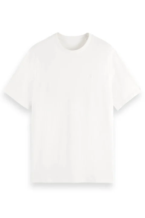 T-Shirt Core-Logo 179191 0006 white