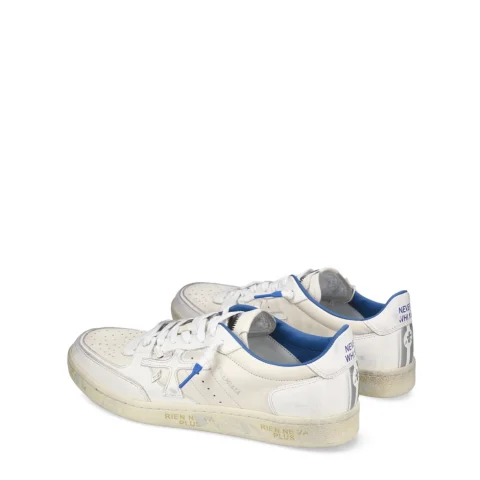 Мъжки бели спортни обувки Bskt Clay Premiata — снимка 8