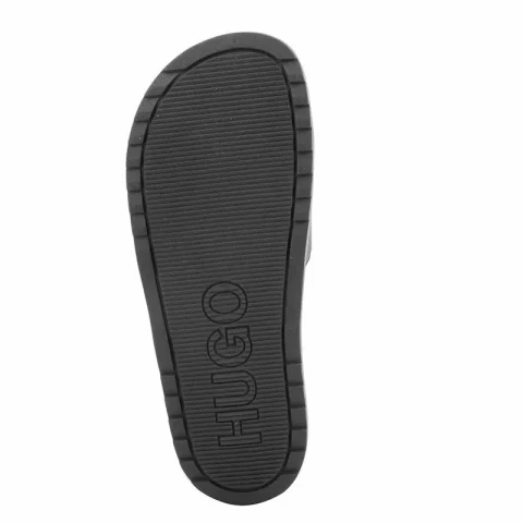 Мъжки чехли HUGO – 50459662 MatchSlid black — снимка 4