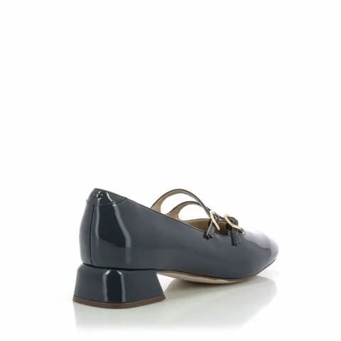 Токчета CLARKS – 26181311 DAISS30 SHINE NAVY PATENT — снимка 3
