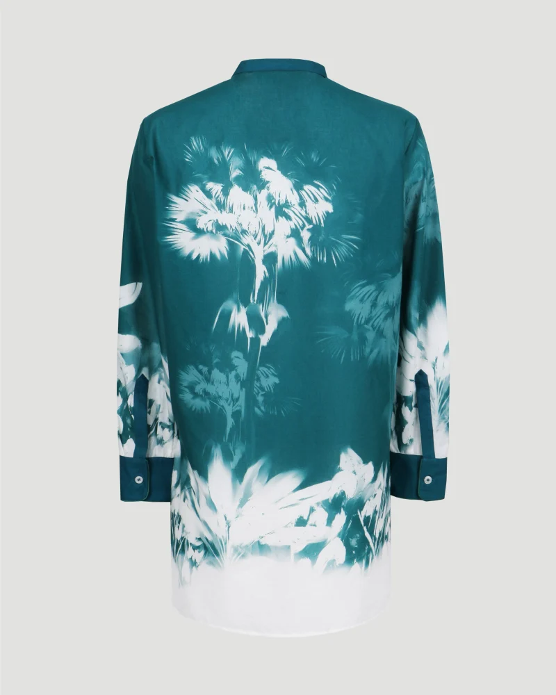 Tunic Shirt in Cotton — снимка 2