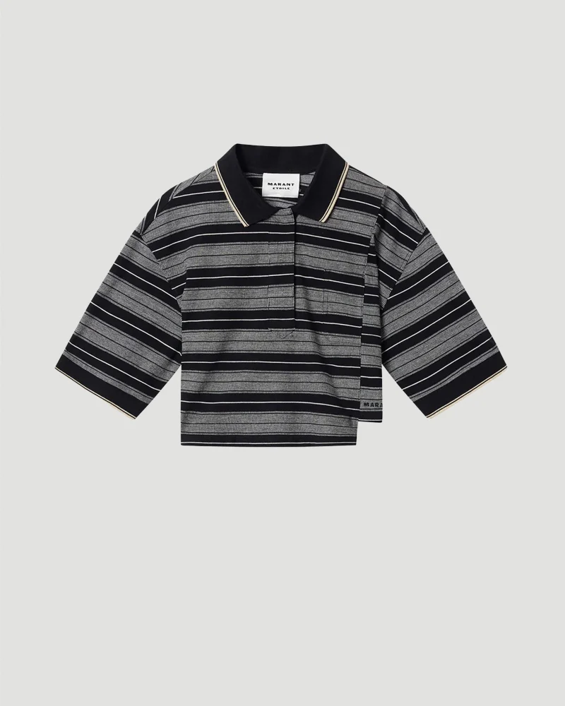 Poloshirt Isalyne in Black