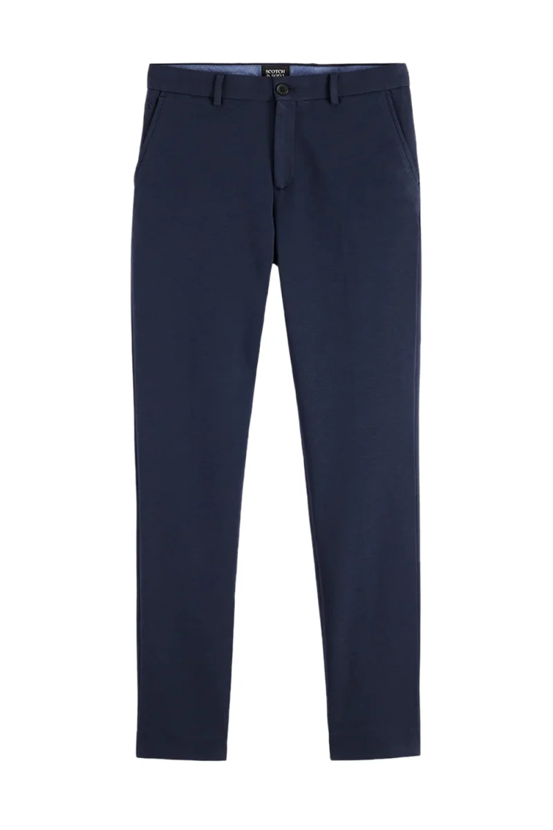 Панталон Mott Tailored Knitted Yarn Dyed Chino 181557 401 night