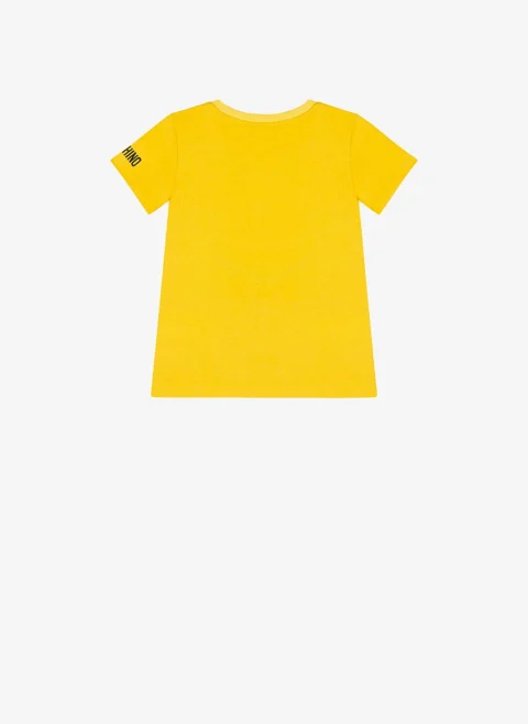 Тишърт с тематичен дизайн Moschino Kids — снимка 3