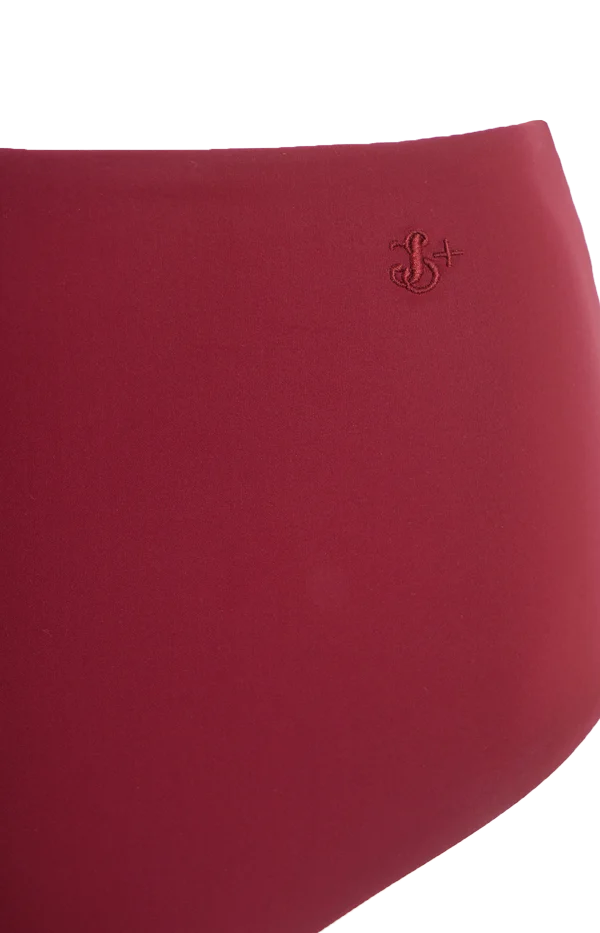 Burgundy Bikini Bottom — снимка 2