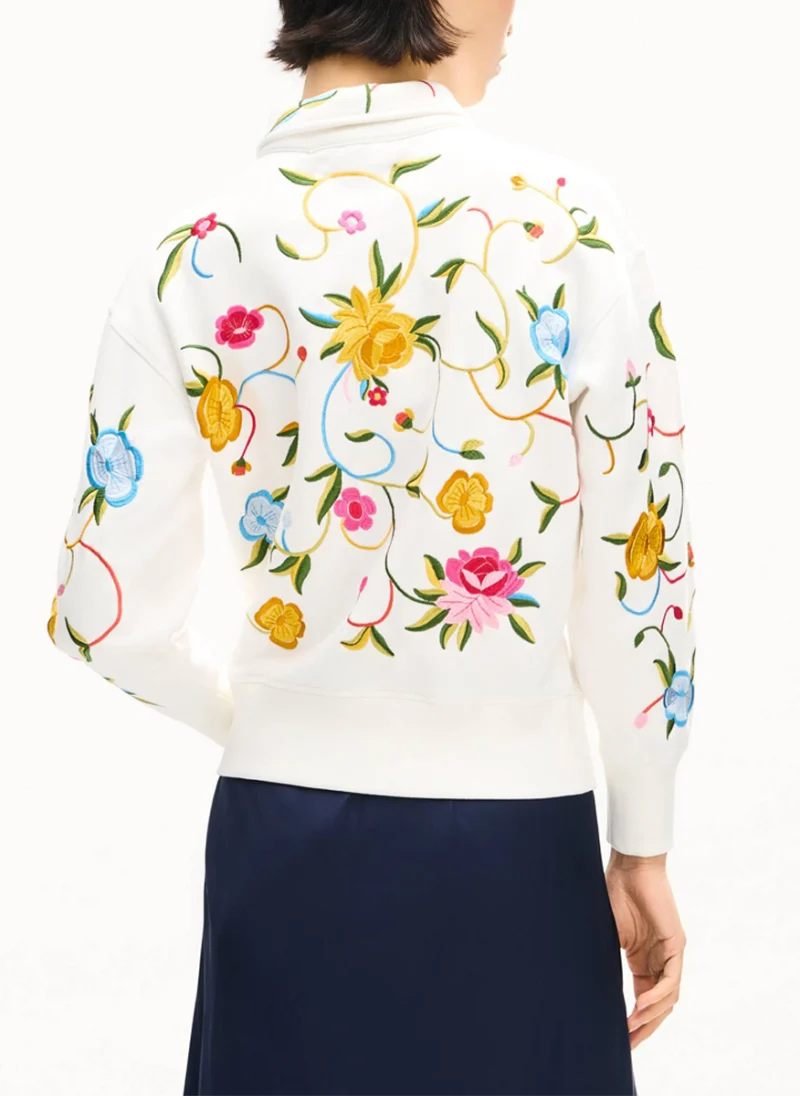 Суитшърт с флорална бродерия 'Wildflower' Kenzo — снимка 3