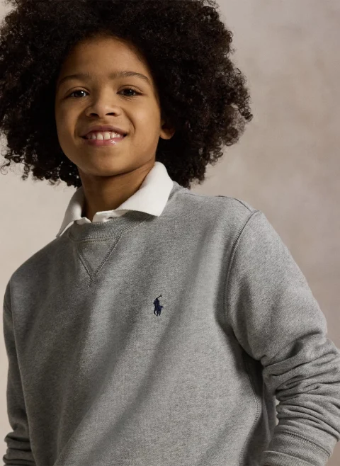 Суитшърт с бродерия Ralph Lauren Kids 7-14 — снимка 3