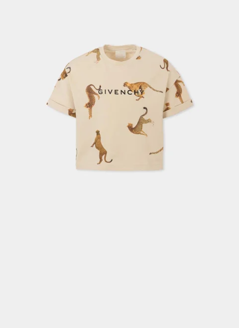 Тишърт с принт Givenchy Kids
