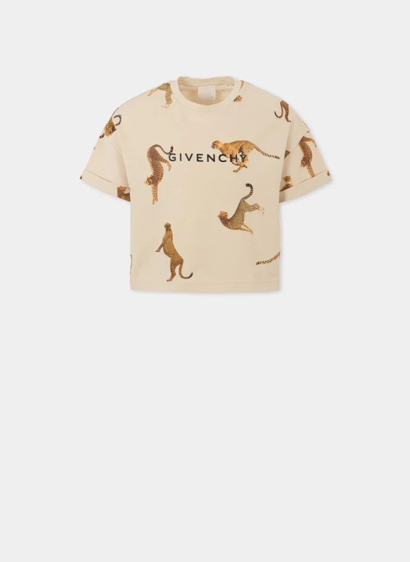 Тишърт с принт Givenchy Kids