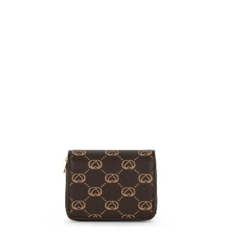 Дамски кафяв портфейл Monogram Braccialini — снимка 6