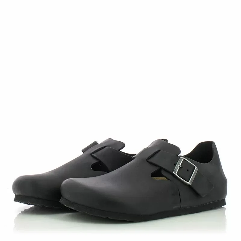 Мъжки Ежедневни BIRKENSTOCK – 166541 LONDON BLACK — снимка 3