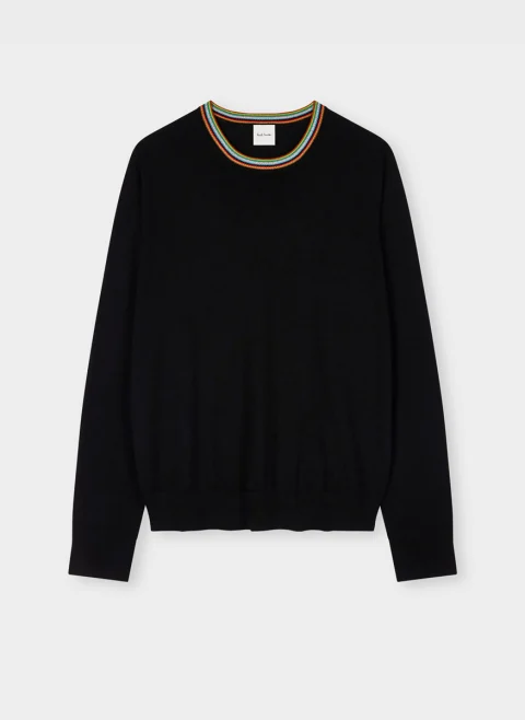 Пуловер от мерино с 'Signature Stripe' мотив Paul Smith — снимка 3