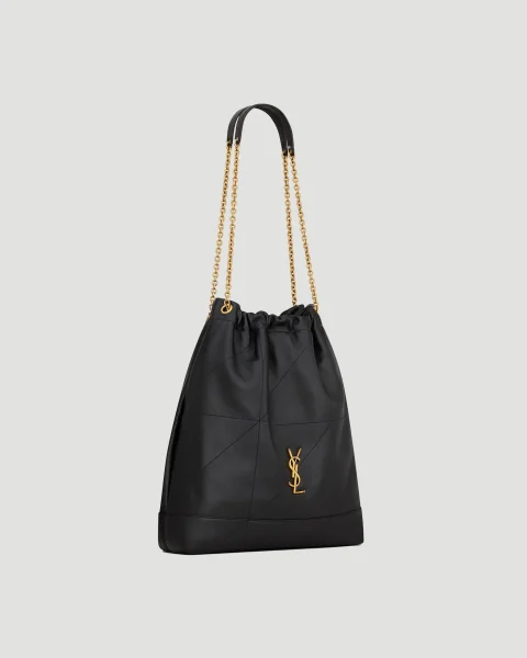 Jamie Large Pochon in Lambskin — снимка 5