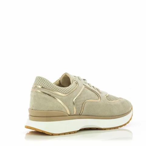 Дамски Сникърс VENEZIA – 252-30213 LEATHER BEIGE — снимка 2
