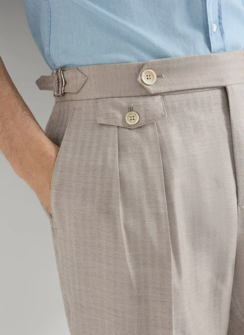 Панталон `Chevron` Brunello Cucinelli — снимка 3