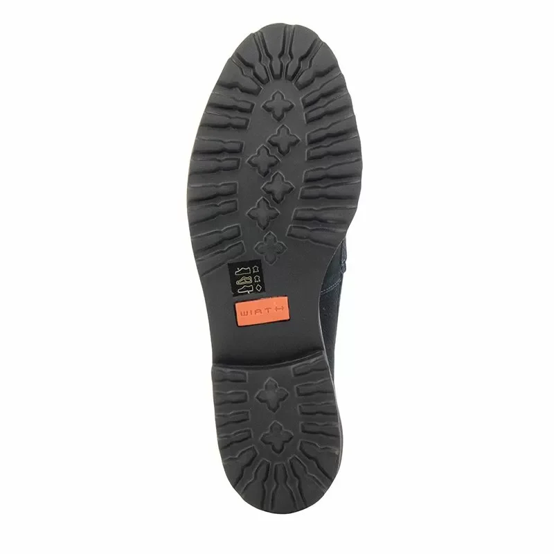 Дамски Мокасини WIRTH – 14352 KAMIK NOBUCK ITALO ELBA BLUE — снимка 4