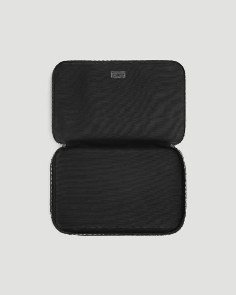 Intrecciato Small Packing Cube in Black — снимка 2
