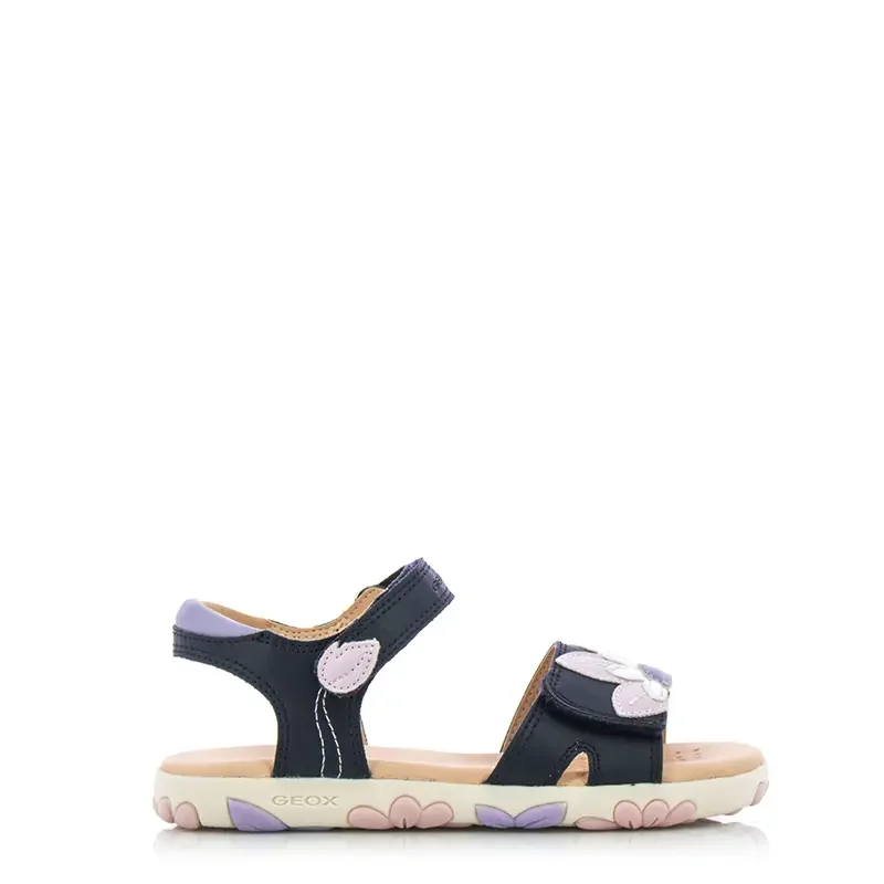 Сандали Момичета GEOX – J358ZA C0694 J SANDAL HAITI GIRL NAVY/PINK