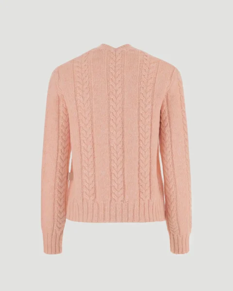 Wool Sweater in Pink — снимка 2