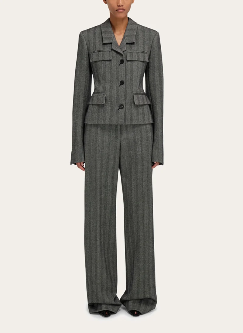 Панталон `Tailored in chevron` Ferragamo