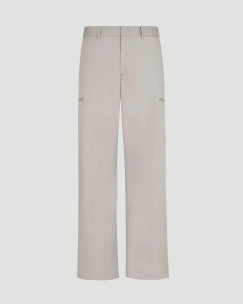 Grey Cotton Pants
