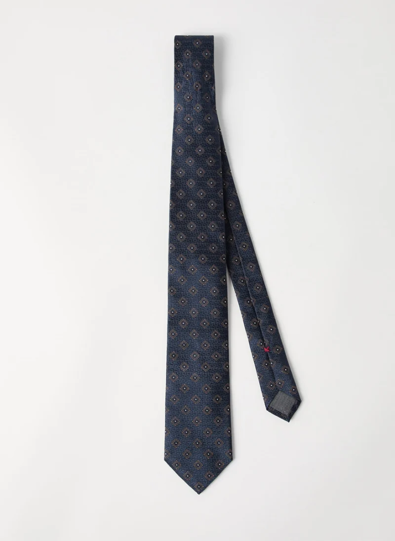 Вратовръзка от коприна Brunello Cucinelli — снимка 4