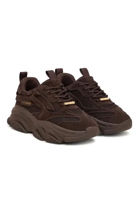 Дамски Sneakers Steve Madden Possession-E 11004652 chn chocolate brown — снимка 2