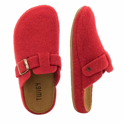 Дамски Домашни Чехли TWIGY – AA0196 TUANA RED — снимка 5