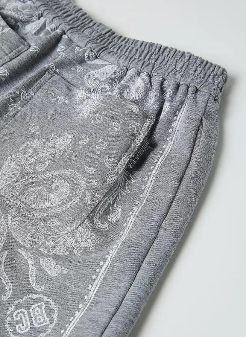 Къс панталон с принт Brunello Cucinelli Kids 4 — снимка 2