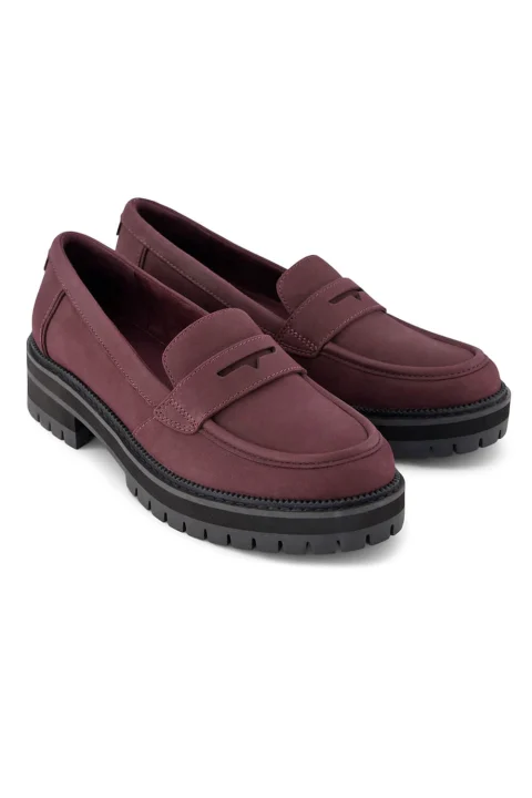 Loafers Blbr Leather Wm Cara Drcas 10021355 plum — снимка 2