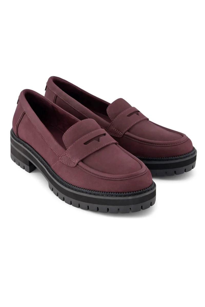 Loafers Blbr Leather Wm Cara Drcas 10021355 plum — снимка 2