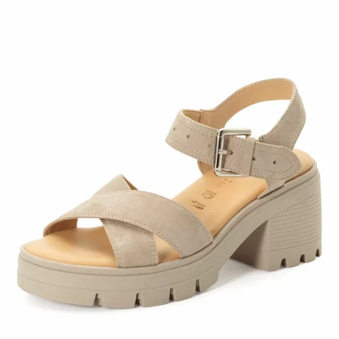 Дамски Сандали На Ток TAMARIS – 1-28704-46-341 TAUPE — снимка 3
