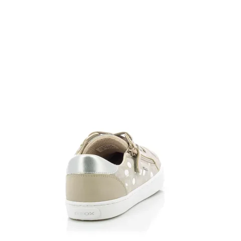 Сникърс Момичета GEOX – J02D5B 007BC JR KILWI GIRL BEIGE/SILVER — снимка 2