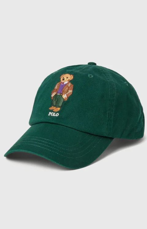 Зелена шапка POLO BEAR