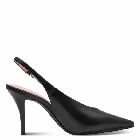 Токчета TAMARIS – 1-29642-46-003 BLACK LEATHER — снимка 2